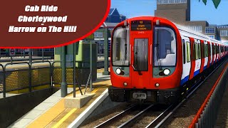 Train Simulator  Metropolitan Line Cab Ride Chorleywood  Harrow on The Hill With Announcements [upl. by Radford]