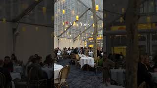 Bryant Park restaurants travel newyorkcity nyct food restaurant [upl. by Tower]