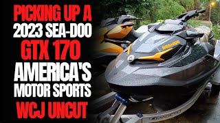 Picking Up a 2023 SeaDoo GTX 170 at Americas Motor Sports WCJ Uncut [upl. by Rachelle]