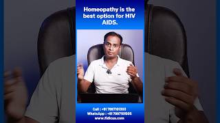 Homeopathy is the best option for HIV AIDS  Homeopathy  Treatment Cure Medicine HIV AIDS [upl. by Ellersick]