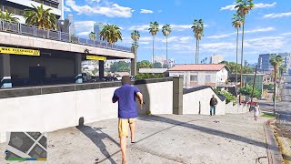 GTA 5 RDE 404  Michaels San Andreas Avenue Shootout  10 Star Escape ⭐⭐⭐⭐⭐⭐⭐⭐⭐⭐ [upl. by Yasnyl]