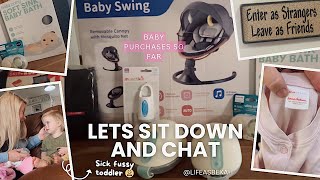 Let’s Sit Down And Chat  Items I’ve purchased for baby  Gratitude clutterfreeliving [upl. by Stevana]