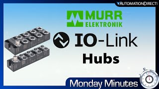 Murrelektronik IOLink Hubs at AutomationDirect [upl. by Niwle]