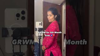 GRWM for 5th month Scan 🧿♥️ grwm pregnancy couple mom dad love baby trending lovestory [upl. by Newmann533]