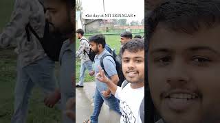 1st day of Nit srinagar shorts vlogs nitsrinagar [upl. by Nasus373]