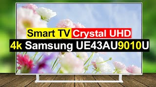 Телевизор Samsung UE43AU9010U с диаганалью 43 дюйма Обзор Плюсы и минусы [upl. by Neelear]