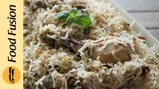 Special White Biryani Recipe By Food Fusion [upl. by Lamonica]