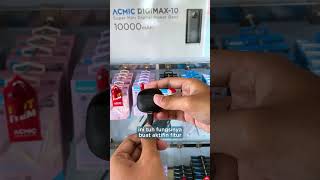 Cara aman ngecas TWS dengan aktifin Low Current Charger ACMIC Digimax15 powerbank tws charger [upl. by Nodnerb]