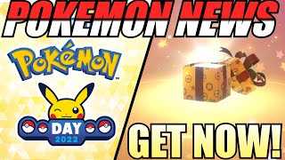 Get Mystery Gift NOW Update for BDSP amp Pokemon Day News [upl. by Lyns999]