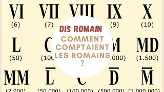 DisRomain comment comptaient les Romains [upl. by Adelaja]