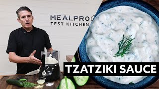 5Min Tzatziki Sauce Recipe  Homemade Tzatziki Sauce Recipe  How to Make Tzatziki Sauce at Home [upl. by Okir]