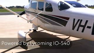 Cessna 206 VHVMN video supplied by KG Aviation [upl. by Odelet]