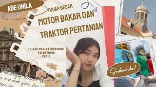 MATA KULIAH MOTOR BAKAR DAN TRAKTOR TEKNIK PERTANIAN [upl. by Htedirem484]