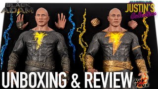 Hot Toys Black Adam Deluxe Unboxing amp Review [upl. by Boys463]