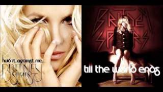 Britney Spears  Till The World Ends vs Hold It Against Me MashUp [upl. by Clementina]