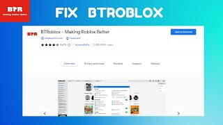 How to Fix BTRoblox Not Working On Browser [upl. by Ailito545]