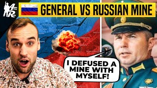 Russian General BLEW UP on his own Mine  Ukrainian War Update [upl. by Yesac]