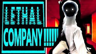 scary space game HORROR WARNING lethal company [upl. by Asiole]