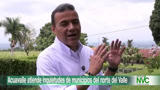 Acuavalle atiende inquietudes de municipios del norte del Valle [upl. by Owain220]