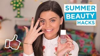 PRIMARK  5 Summer Beauty Hacks  Emily Canham [upl. by Meakem547]