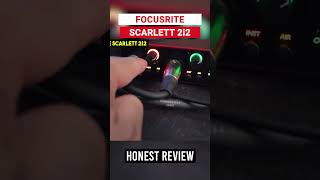 Focusrite Scarlett 2i2 3rd Gen USB Audio Interface for Recording shorts shortsfeed review [upl. by Euginomod]