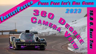 Pikes Peak Hill Climb 360 Camera of Fastest Pastors 100 Race Day Run  Chasing Hope [upl. by Kyte]