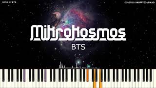 BTS 방탄소년단  Mikrokosmos 소우주 PIANO COVER [upl. by Elaen197]