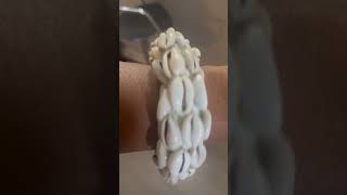 Unique cowrie shell bangle bracelet [upl. by Eciram939]