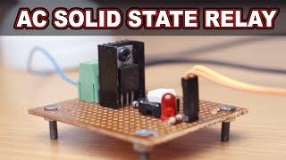 How To Make AC Solid State Relay [upl. by Dennard]