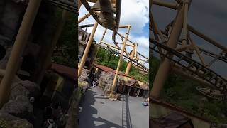 Flight of the Pterosaur Paultons Park rollercoaster [upl. by Anayd]