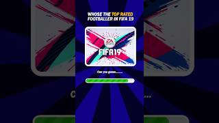 Top Rated Football player 🔥🔥🔥🔥😱😱😱😱 thegrandquiz fifa footballplayerquiz fifa19 games [upl. by Caesar]