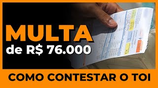 TOI Como fazer a contestação de uma quotmultaquot por fraude no prazo de 30 dias dica para peritos [upl. by Calle289]