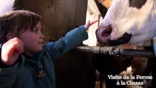 Une visite de ferme à La Clusaz [upl. by Iralam180]