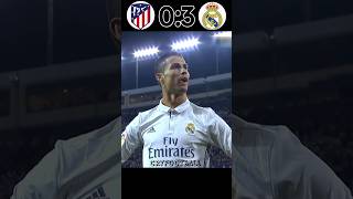 Athletico madrid vs Real Madrid 03 la liga 2017  highlights football youtube shorts [upl. by Cilka]