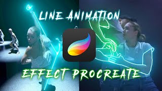 How to TURN ANY VIDEO INTO AN ANIMATION Like Blotter Media  Procreate Tutorial [upl. by Herrera]