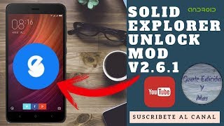 SOLID EXPLORER v261 ESPAÑOL  ADMINISTRADOR ARCHIVOS ANDROID [upl. by Notyad398]