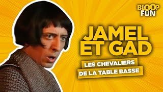 Gad Elmaleh Jamel Debbouze  LES CHEVALIERS DE LA TABLE BASSE  Made in Jamel [upl. by Scales]