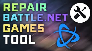 How to SCAN amp REPAIR GAMES on the Battlenet Launcher  2024 Tutorial [upl. by Nennek]