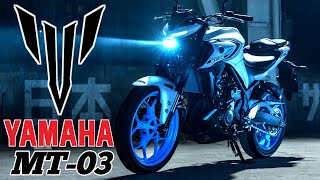 New 2025 Yamaha MT03  Most Aggressive Update Yet [upl. by Kano]