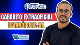 GABARITO EXTRAOFICIAL  PREFEITURA DE BAIANÃ“POLISBA  BANCA ICDS [upl. by Eniowtna]