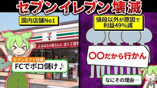 利益49減少したセブンイレブンの理由が闇すぎる… [upl. by Aicenad]