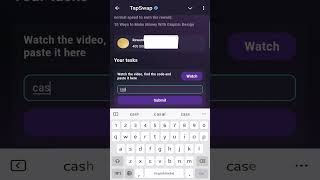 Make money with graphic design tapswap code 💰🤑💯  tapswap today code  short tapswapdailycode [upl. by Hashum]