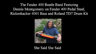 Beatles She Said She Said Fender 400 Pedal Steel [upl. by Colbye]