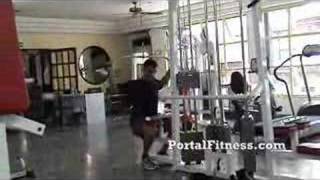 Ejercicio de Musculación Dorsales en Polea [upl. by Akimas]