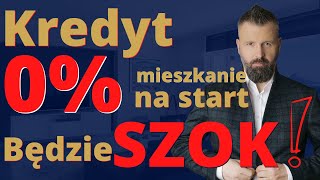 Kredyt zero  nowy program  Mieszkanie na start 2024 z kredytem 0  zapowiada się rewolucja [upl. by Pubilis]