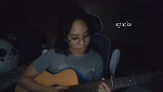 sparks  coldplay cover with rain [upl. by Lister]