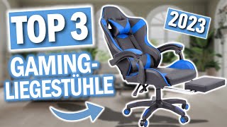 Beste GAMINGSTÜHLE mit LIEGEFUNKTION im Vergleich  Top 3 Gamingstühle mit Liegefunktion [upl. by Seligmann]