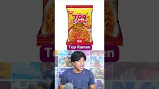 Top 10 Noodles Brand In India [upl. by Callan]