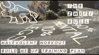 2018 Zwift Malevolent workout Build me up Training plan [upl. by Johnath348]