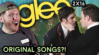 TROUTY MOUTH  GLEE 2x16 REACTION Original Song  First time watching [upl. by Maud859]